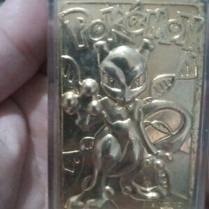 Pokemon 24k gold card 1999